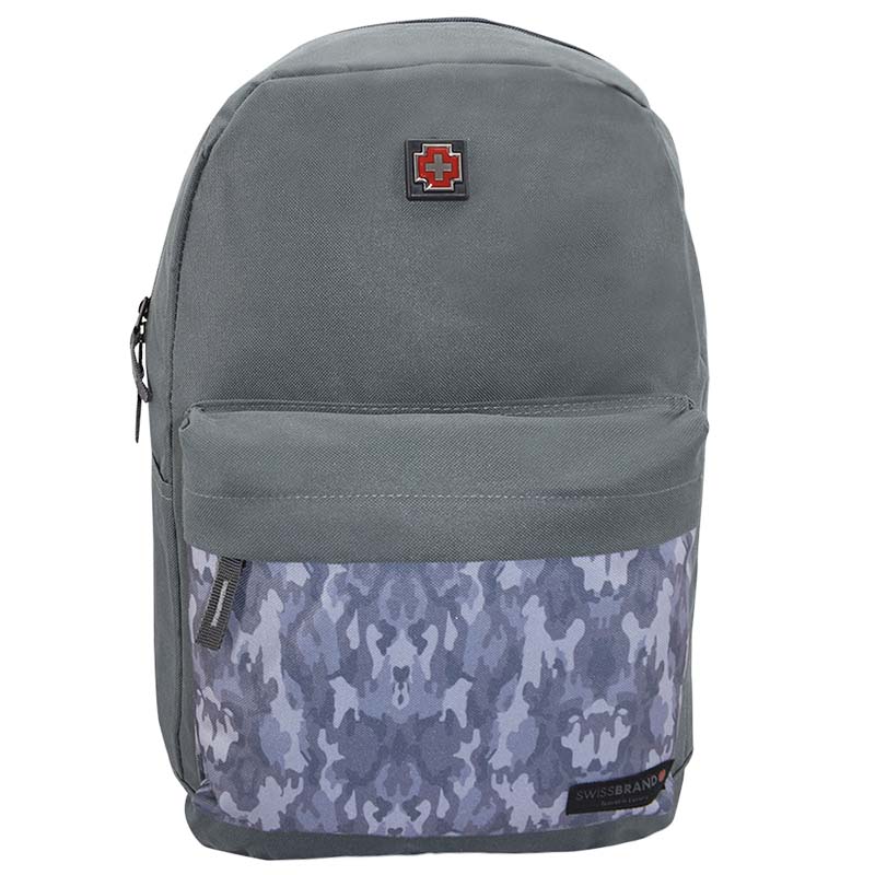BACKPACK SWISSBRAND SBX00314B GRIS CAMO