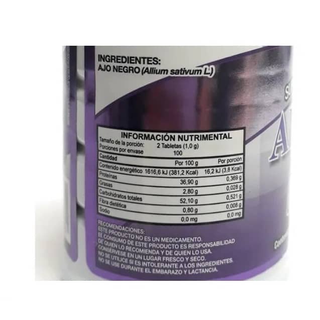 Ajo Negro Alexyessy 200 Tab