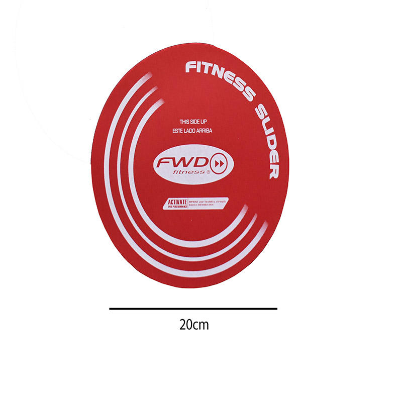 Discos deslizantes, Deslizadores de Ejercicio, 2PCS Rojo