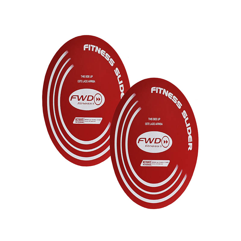 Discos deslizantes, Deslizadores de Ejercicio, 2PCS Rojo