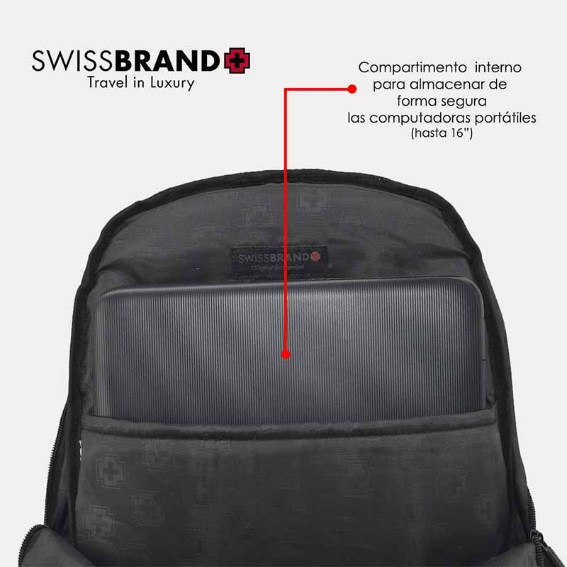 BACKPACK PORTALAP SWISSBRAND SBX00410D AZUL