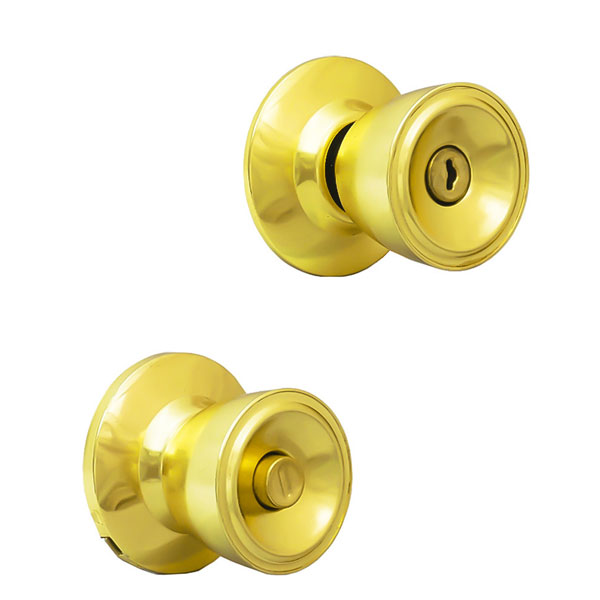 Chapa Cerradura Perilla Interiores Acero Inoxidable