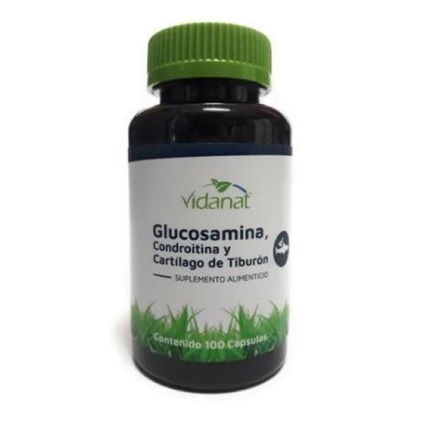 Glucosamina, Condroitina Y Cartilago De Tiburón Vidanat 