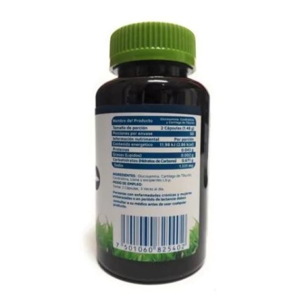 Glucosamina, Condroitina Y Cartilago De Tiburón Vidanat 