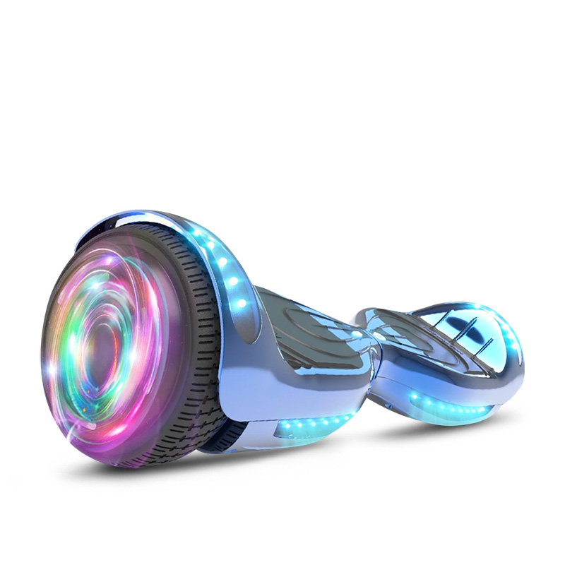 Patineta eléctrica HOVERSTAR para niños y adultos llantas de 6.5" con bocinas bluetooth para escuchar música y luces led!