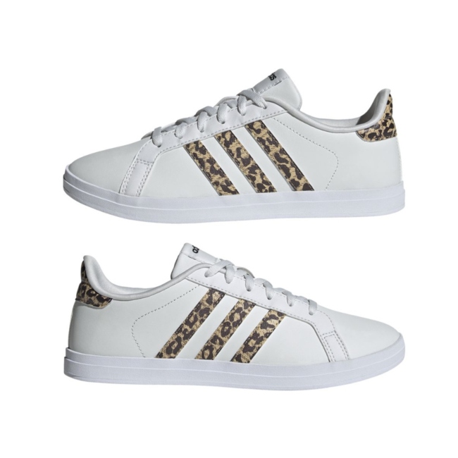 TENIS ADIDAS COURT POINT GRIS/MUJER FY8406