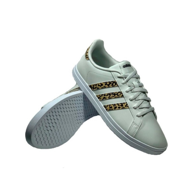 TENIS ADIDAS COURT POINT GRIS/MUJER FY8406
