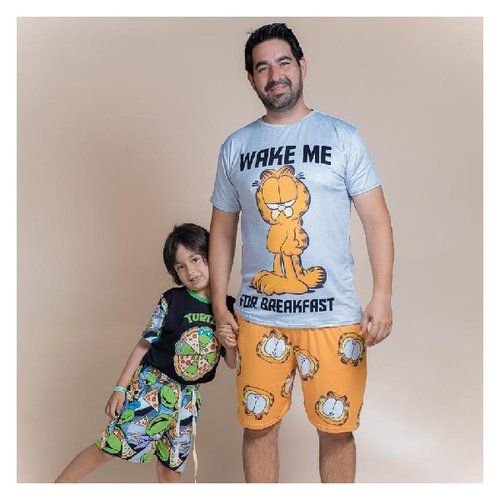 Playera Pijama Garfield Wake Me Dama