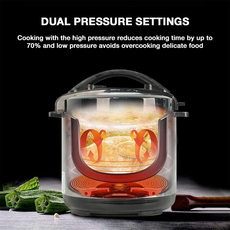 Olla De Presión + Cocción Lenta Instant Cook: 10 En 1, 6L