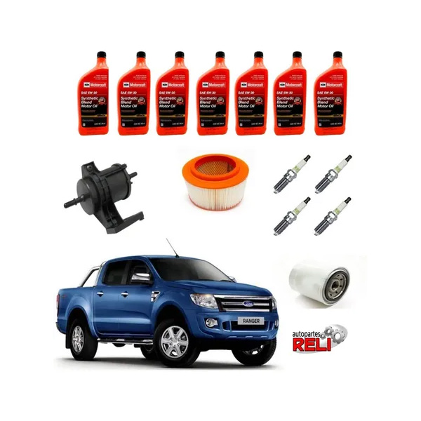Kit Afinación Ford Ranger 2.5 Aceite 5w30