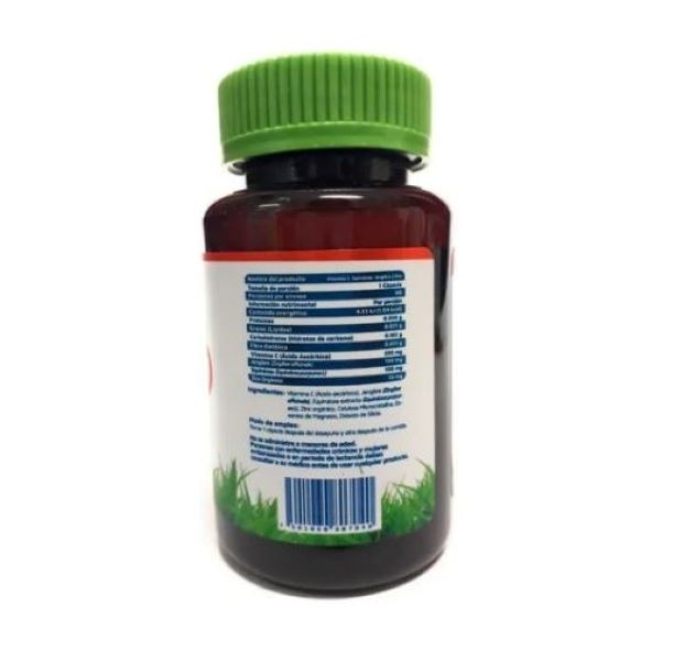 Vitamina C Equinacea Jengibre Y Zinc 60 Caps