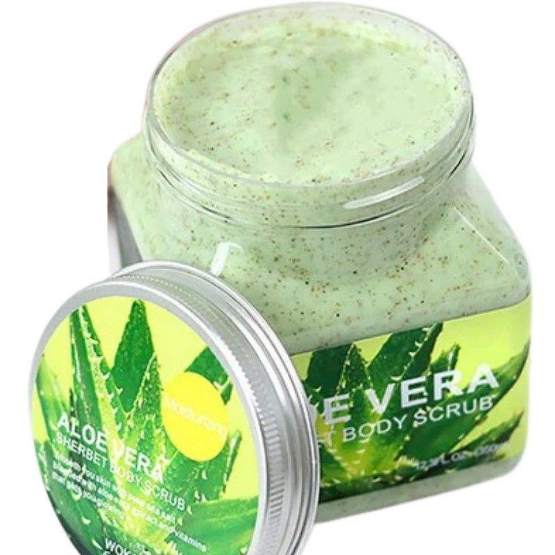 Exfoliante corporal de aloe vera Wokali 