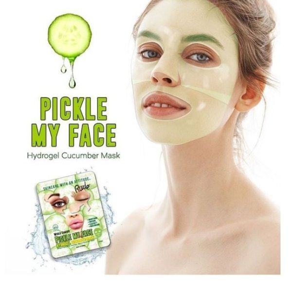 Mascarilla de Hidrogel Pepino Rude 5pz