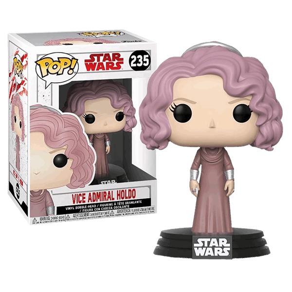 Funko Pop Figura Acción Star Wars Vice Admiral Holdo 235