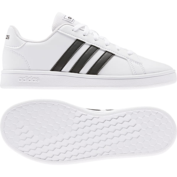 Tenis adidas Blanco para joven Grand Court +Tines de Regalo