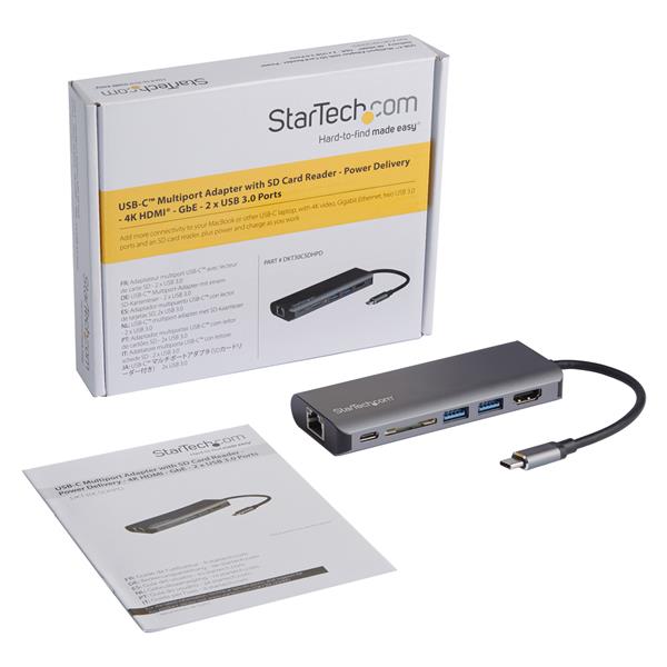 Docking Station StarTech.com DKT30CSDHPD 
