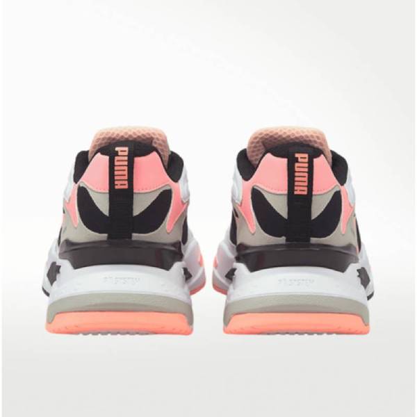 TENIS Puma RS-Fast Negro Blanco Rosa Gris DAMA 