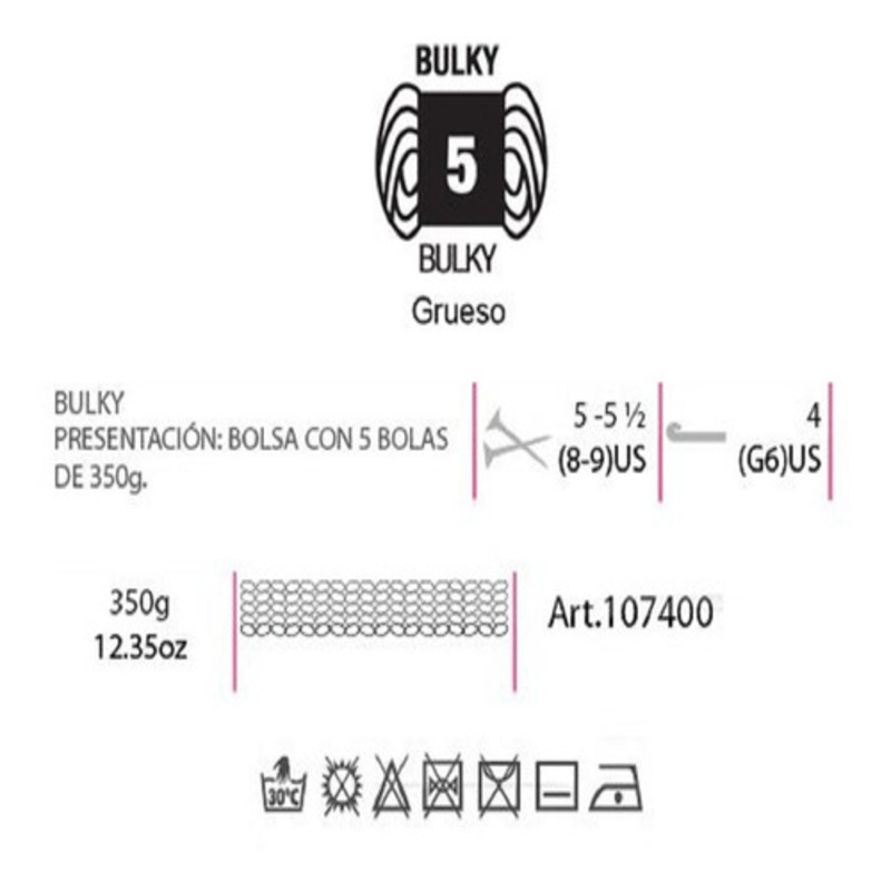 Estambre Big Mayoreo Hilaza Hilo Grueso Algodon 