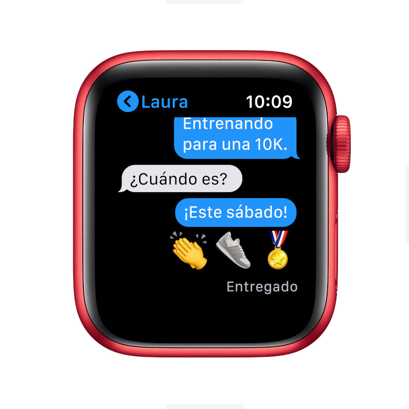 Apple Watch Series 6 GPS 44mm Aluminio, (PRODUCT RED), M00M3LZ/A