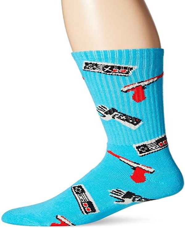 Calcetines Para Hombres Odd Sox Azul Figuras Gamers