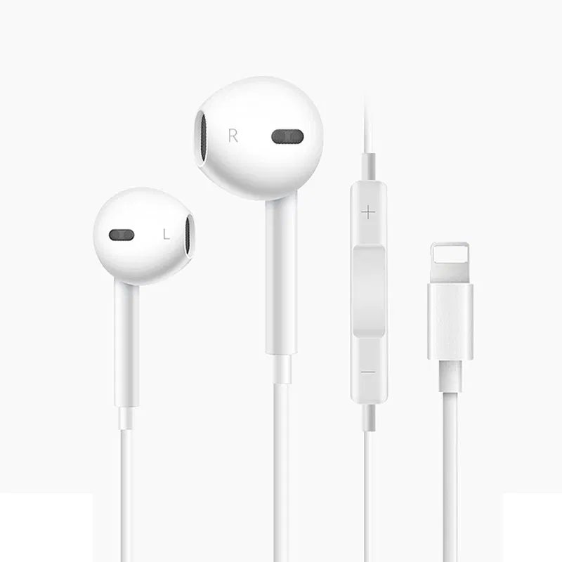 AUDIFONOS MANOS LIBRES COMPATIBLES CON IPHONE, BLANCOS