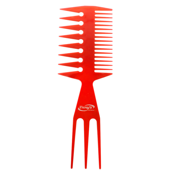 Tanys Set 3510 ,cepillo Araña Con Peine Mixto Para Mechas