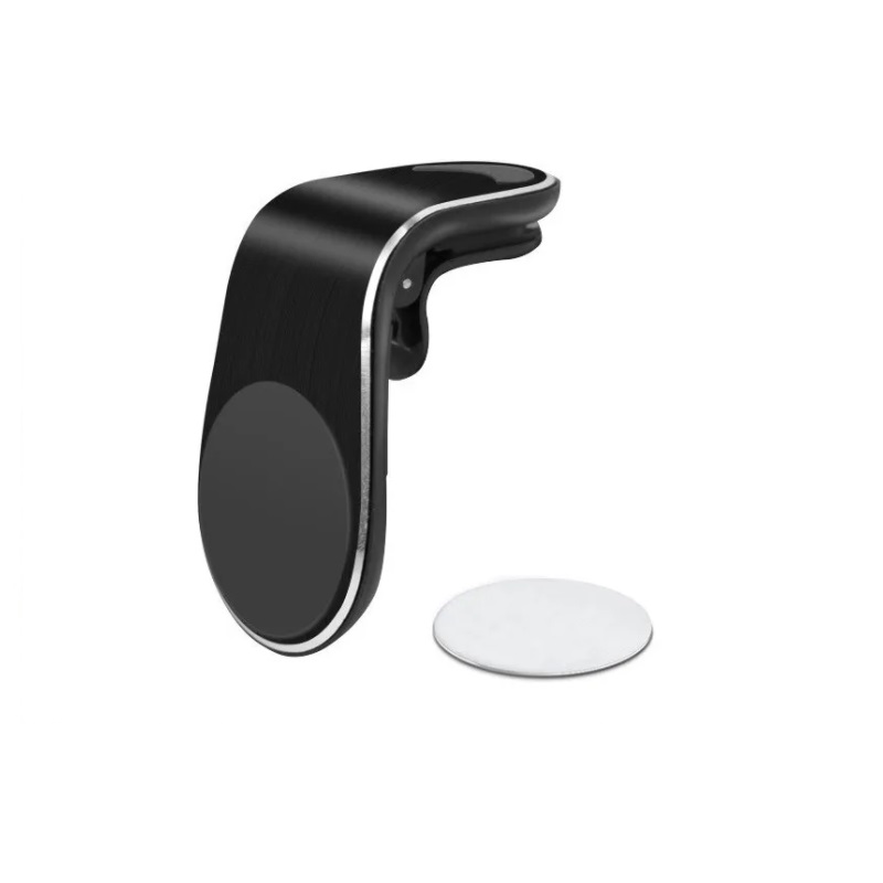 Soporte De Celular Magnético Para Auto Porta Teléfono Imán. Negro