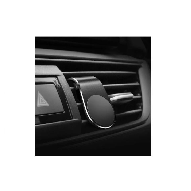 Soporte De Celular Magnético Para Auto Porta Teléfono Imán. Negro