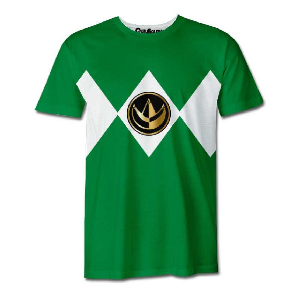 Playera Pijama Power Ranger Verde Dama