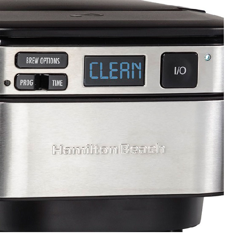 Cafetera Programable Fácil Acceso 12 tazas, Negra, Hamilton Beach 46310