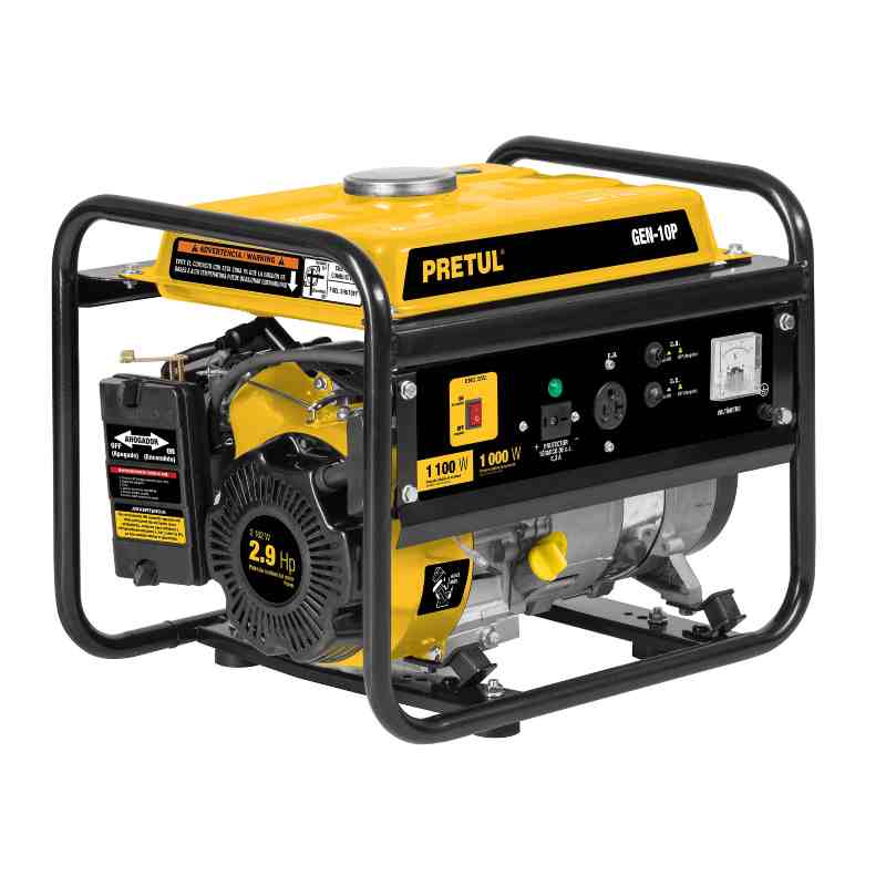 Planta De Luz Movil Generador Eléctrico A Gasolina, 1,000 W