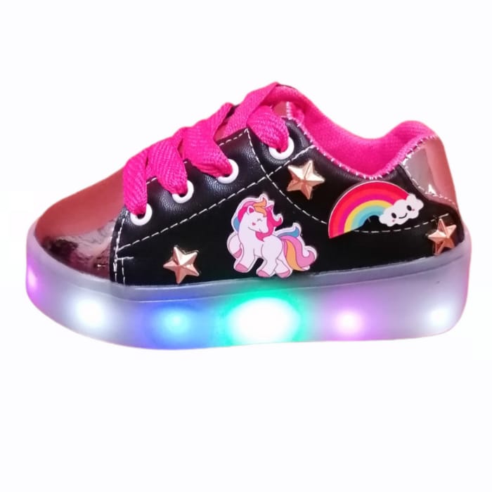 Tenis store led unicornio