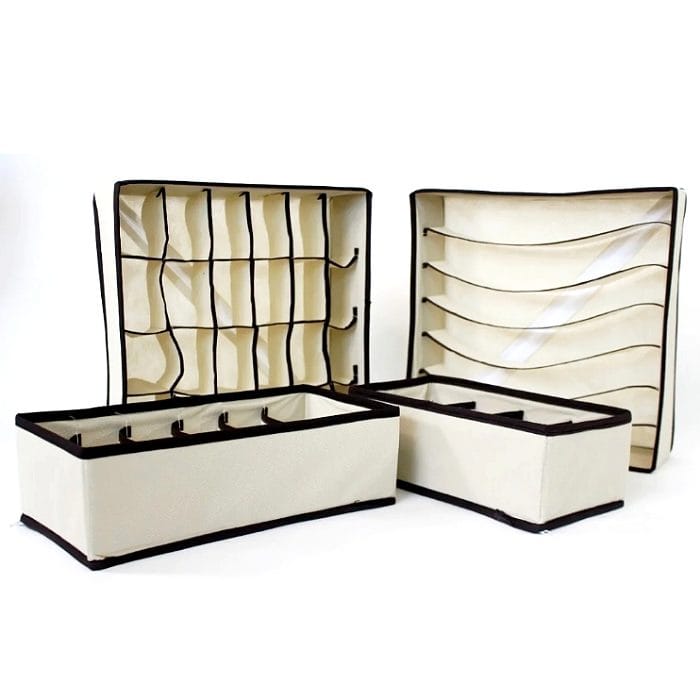 4 Organizadores Para Cajones Ropa Interior Facilita El Orden