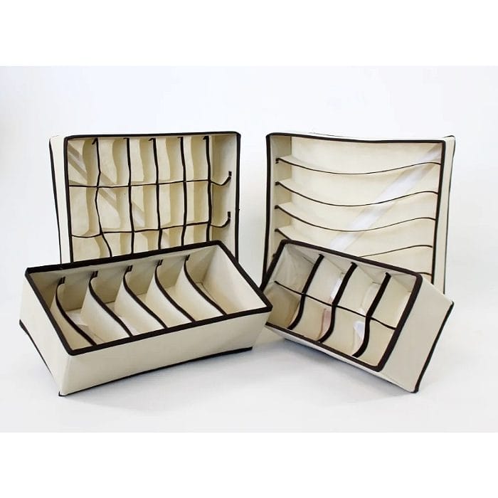 4 Organizadores Para Cajones Ropa Interior Facilita El Orden