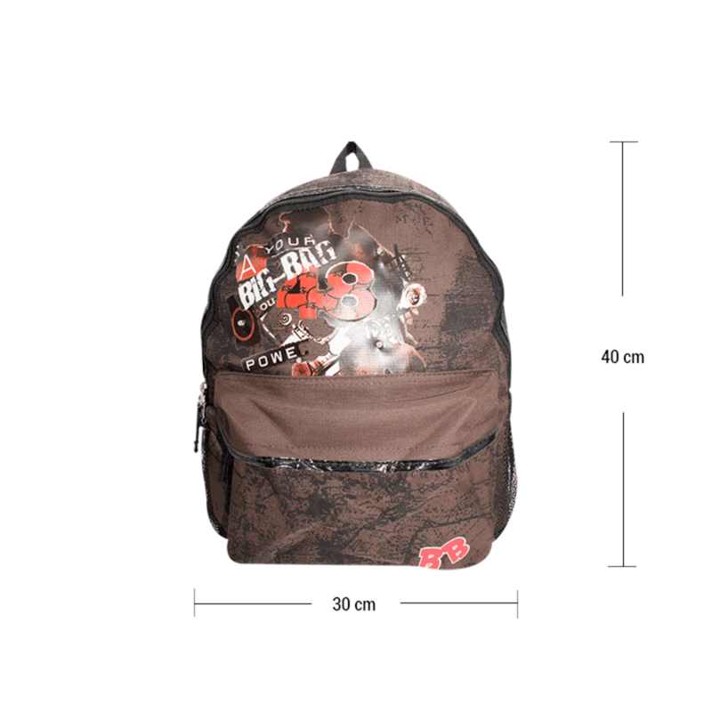 Mochila Café Lona Urbana Juvenil Escolar Con Luz Led Azas Ergonómicas