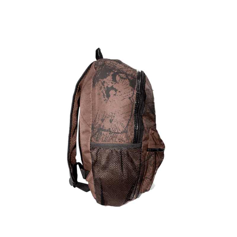 Mochila Café Lona Urbana Juvenil Escolar Con Luz Led Azas Ergonómicas