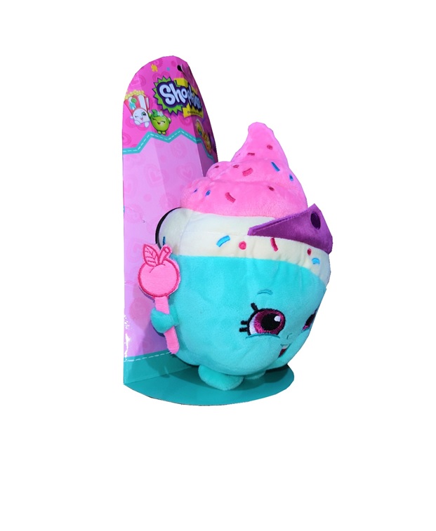 Peluche Shopkins Cup Cake  Marca Famosa Softies  20 Cm 