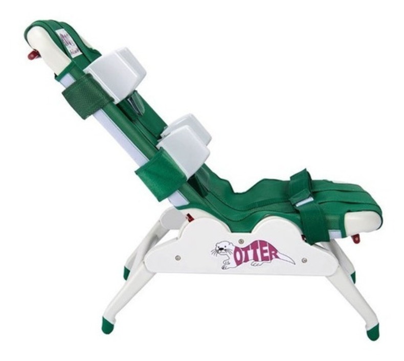 Silla Ducha infantil Especializada Otter Verde Ajustable Pci Chica