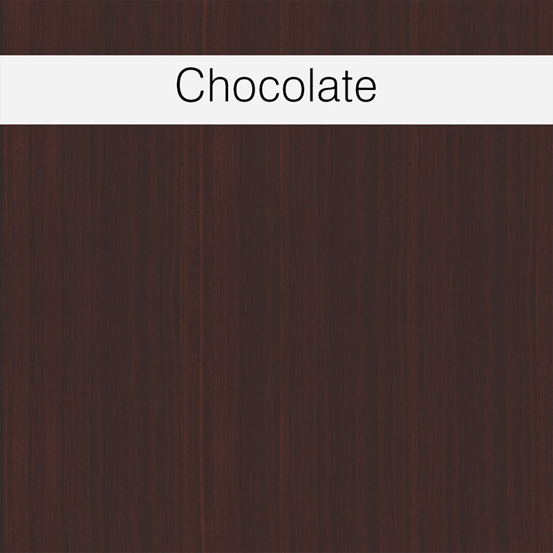 Librero 80cm Madera Nikola Chocolate 5entrepaños Organizador