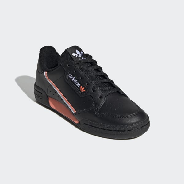 JS TENIS ADIDAS CONTINENTAL 80 NEGRO C/ NARANJA (EG6821)