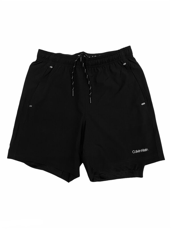 Short Calvin Klein Con Licra Interior Color Negro Para Hombre