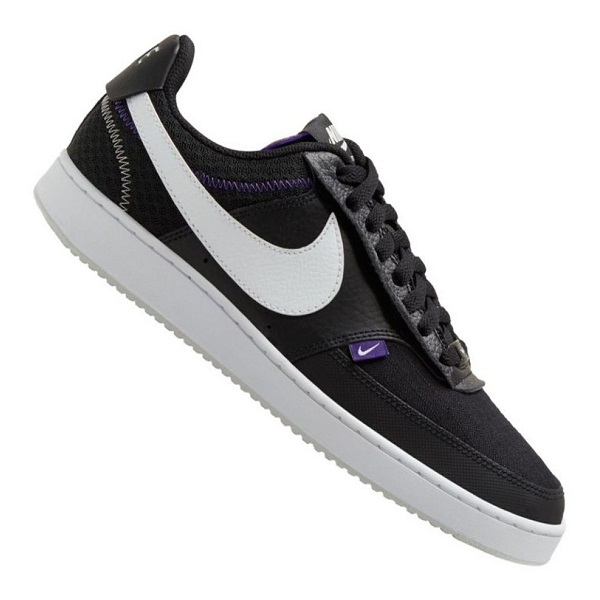 JS TENIS NIKE COURT VISION LO PREM NEGRO PALOMA BLANCA (CD5464-001)
