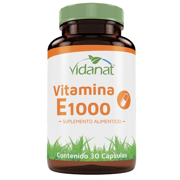 Vitamina E 1000 30 Cap Vidanat