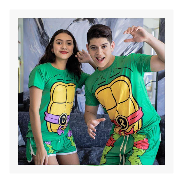 Playera Pijama Tortuga Ninja Raph