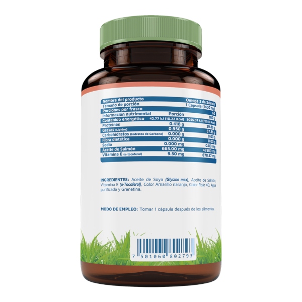 Omega 3 De Salmon 60 Cap Vidanat