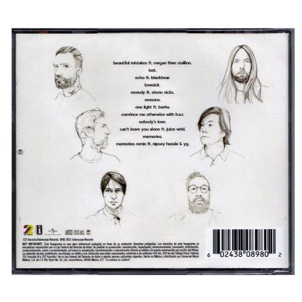 CD Maroon 5 ~ Jordi