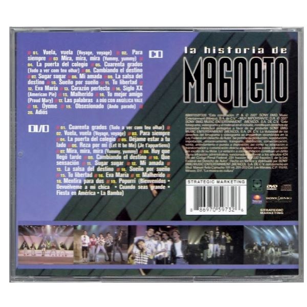 CD Magneto ~ La historia (c/DVD)
