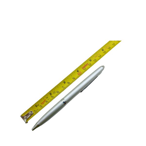 Pluma Abrecartas Discreta Gris