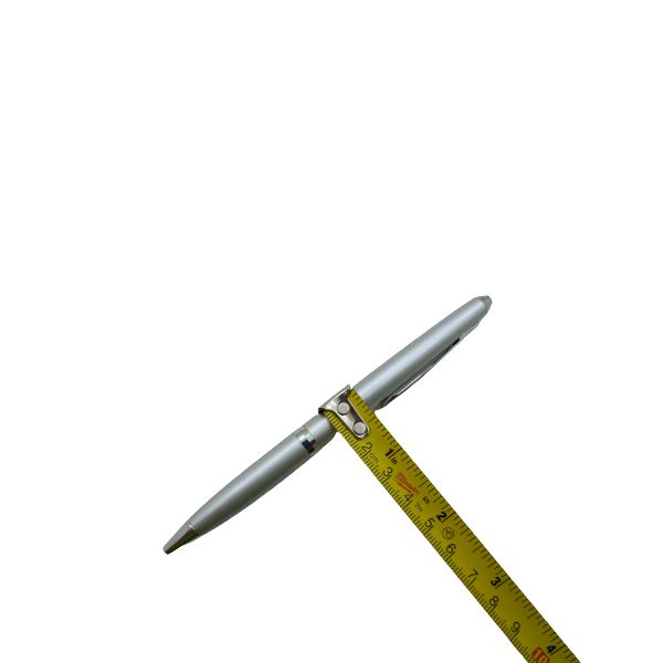 Pluma Abrecartas Discreta Gris