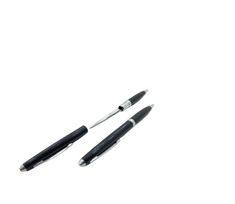 Pluma Abrecartas Discreta Negro